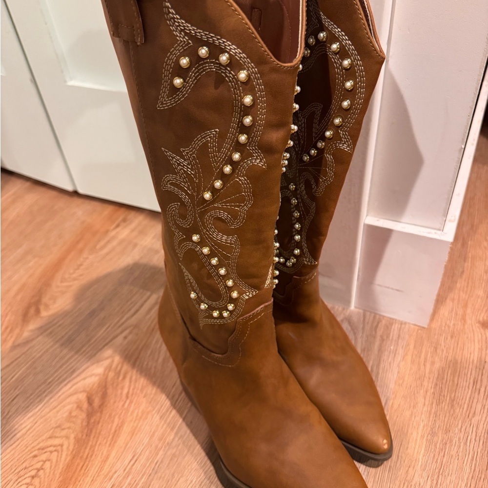 Women's Brown Western Boots
